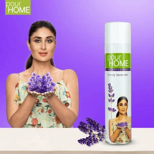 Pour Home Lovely Lavender Room Freshener Spray